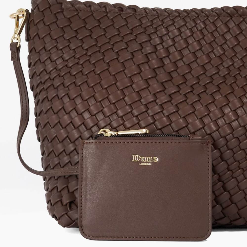 Dune London 924 Deliberate MT Woven Slouch Bag - Picture 4 of 10